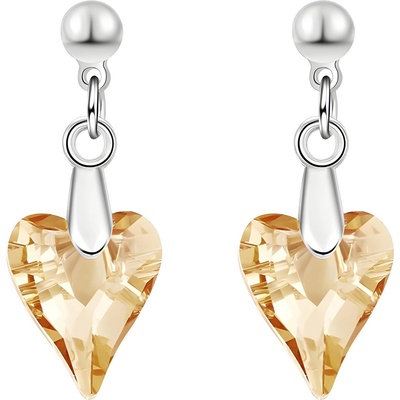 HARAHU Обеци fl-3391 - Златни kp3391 (fl-3391)