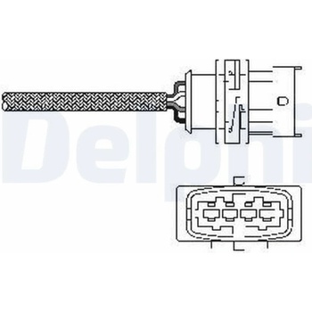 Lambda sonda DELPHI ES10789-12B1