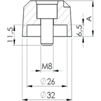 Závažíčka řidítek PUIG LONG 5618T oranžová