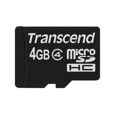 MicroSD Card SDHC 4GB+Adapter 4 GB microSDHC, 4 GB, MicroSDHC, Class 4, 4 MB/s, Black