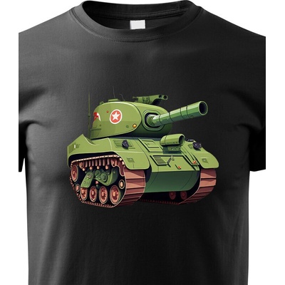 Dětské triko Tank Černá Canvas Dětské tričko Bezvatriko.cz 1833