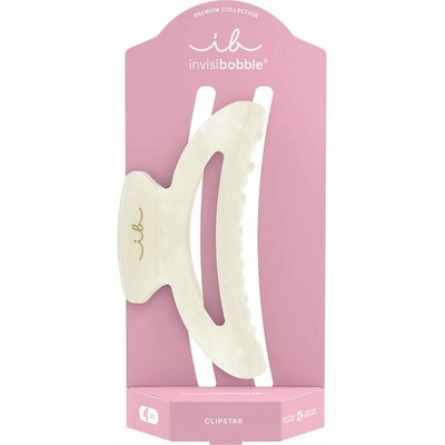 Invisibobble Premium Clipstar Premium Pearly Locks 1 ks, Pearly Locks