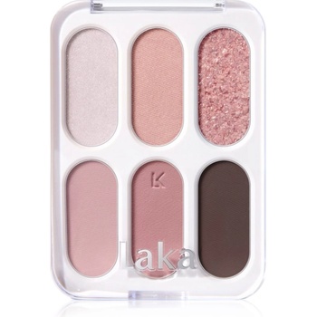 Laka Forever6 Eye Palette палитра сенки за очи цвят 03 Prim Rose 7 гр