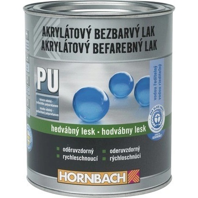 Hornbach Akrylátový lak 0,75 l bezfarebný, hodvábny lesk
