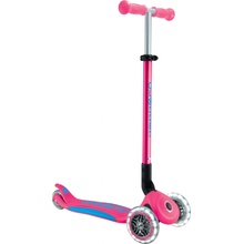 Globber Primo Foldable Plus Lights V2 Fuchsia/Sky Blue