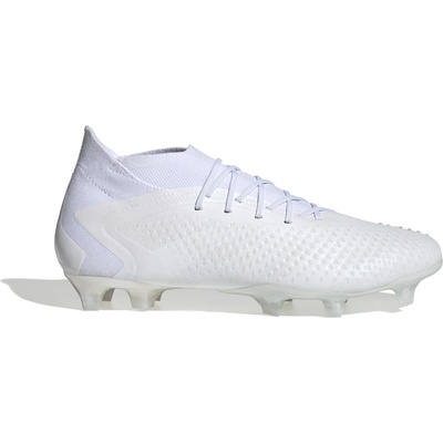 Adidas Футболни бутонки Adidas Predator . 1 Firm Ground Football Boots - White/White