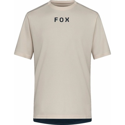 Fox Ranger Ss Wordmark 2026 Chalk White