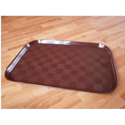 ALFA PLASTIK tác plastový vzor čtverce 49x35cm