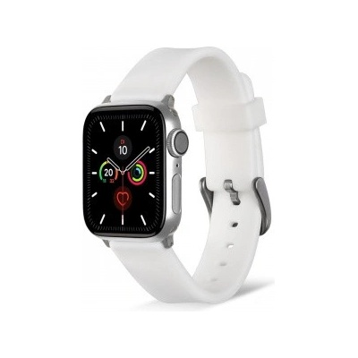 Artwizz Силиконова каишка за Apple Watch 38мм, 40мм, 41мм - Artwizz WatchBand Silicone (бял) (4781-2964)