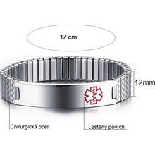 Steel Edge Identifikační z chirurgické oceli JCFBR283