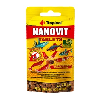Image 1 of Tropical nanovit tablets усилващи цветовете, малки таблетки 20701