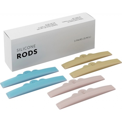 Nanolash Silicone Rods Silikonové natáčky pro lifting a laminaci řas 3ks