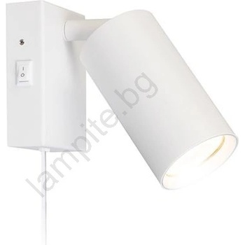Solight WO3002-W - Стенно осветително тяло CELE 1xGU10/30W/230V бяло (SL1621)