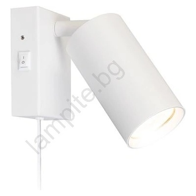 Solight WO3002-W - Стенно осветително тяло CELE 1xGU10/30W/230V бяло (SL1621)
