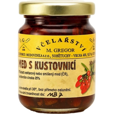 Včelařství Gregor Med s kustovnicí goji 75 g