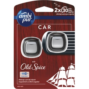 Ambi Pur Освежител за въздух Ambi Pur Car 2 x 2ml Old Spice