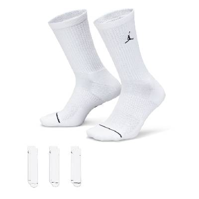 Чорапи Air Jordan Everyday Crew Socks (3 pairs) - White