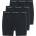 Calvin Klein Боксерки Calvin Klein CalvinKlein 3 Pack Boxer Briefs - Black/Black Wb