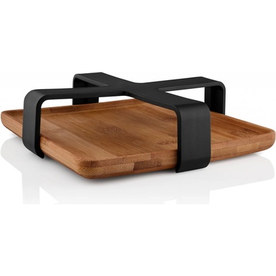 Držák na ubrousky NORDIC KITCHEN 19 x 5 cm, černá, plast/bambus, Eva Solo