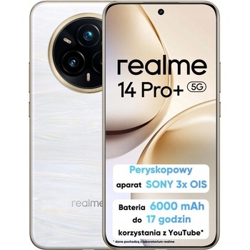 realme 14 Pro+ 5G 8GB/256GB Pearl White