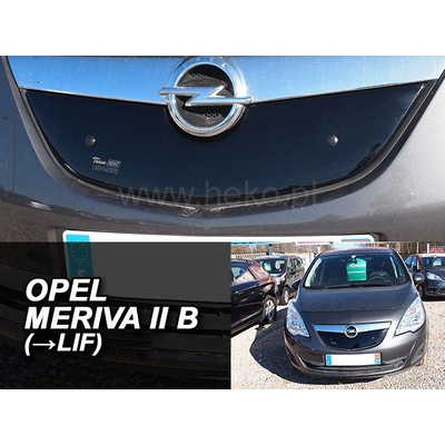 Zimná clona masky chladiča - Opel Meriva, 2010-14 / II. gen.