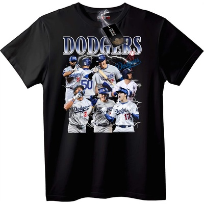 NOONEBRAND Тениска Отбор Dodgers бейзбол - S, White