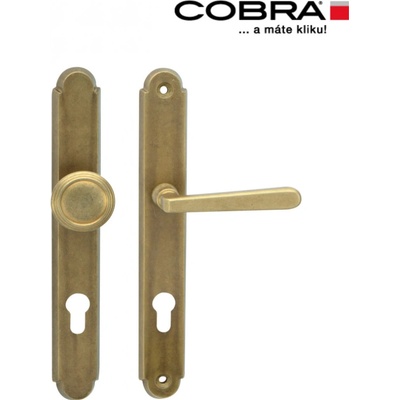 Cobra Alt Wien klika-koule – PZ – 72 mm Pravý Staromosaz