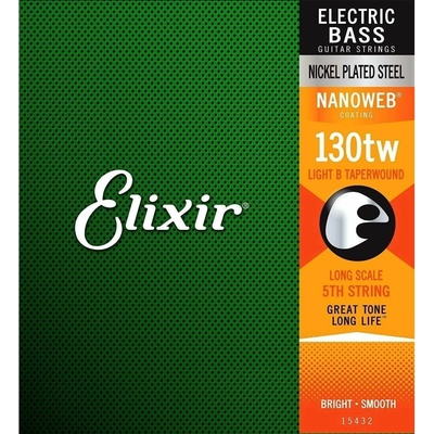 Elixir 130 Nanoweb Single String Medium B 15432