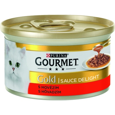 Gourmet Gold Sauce Delights s hovězím 85 g