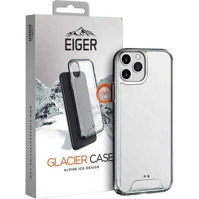 Eiger Glacier Case - удароустойчив хибриден кейс за iPhone 11 Pro (прозрачен)