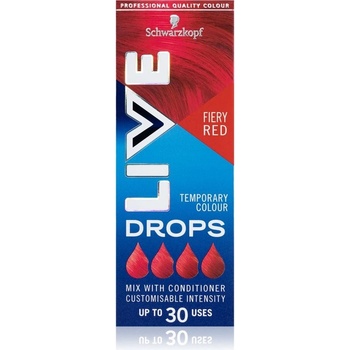 Schwarzkopf Live Drops barva na vlasy Fiery Red 30 ml