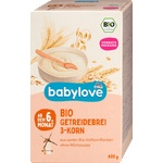 babylove Био каша от 3 вида пълнозърнести житни култури, от 6+м, 2 x 200 g, 400 (10469019)
