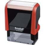 TRODAT Печат TRODAT Printy 4.0 4912 огнен червен корпус черен тампон 4912P/F (4912-PS-FK)