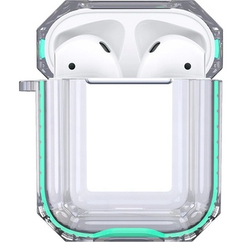 Hishell Two colour clear case for Airpods 1&2 HAC-5GREEN-AIRPODS1&2