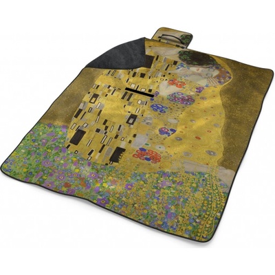 Sablio Plážová deka Bozk Gustav Klimt