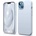 elago Soft Silicone Case - силиконов (TPU) калъф за iPhone 13 (светлосин)
