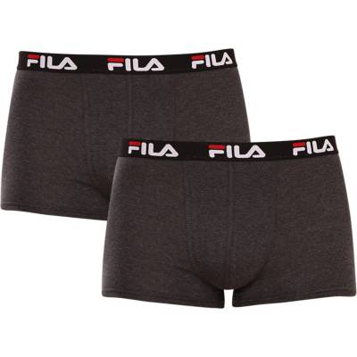 Fila Комплект от два - мъжки боксерки Fila сиви (FU5141/2-248) FILA | Siv | МЪЖЕ | L