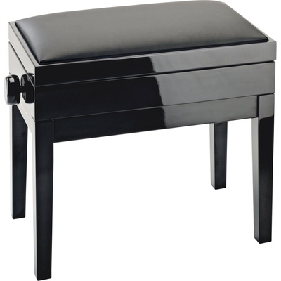 Konig & Meyer 13951 Дървена табуретка за пиано Black High Polish (13951-200-21)