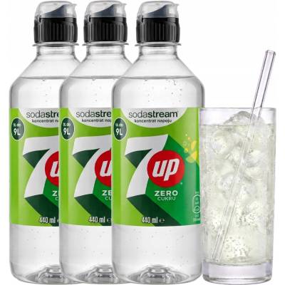 Sodastream 7up Free 3 x 440 ml