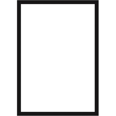 Magnetoplan Magnetický rámček A4 čierny 5 ks