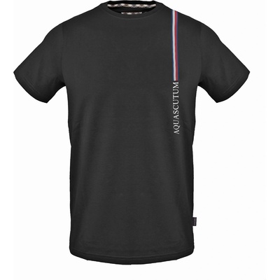 Aquascutum Тениска Aquascutum Men's T-Shirt - Black