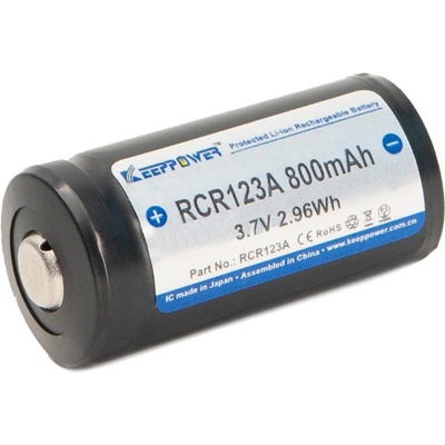 Keeppower RCR123A 800 mAh