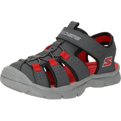 Skechers Отворени обувки 'relix' сиво, размер 28