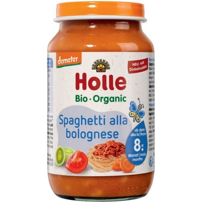 HOLLE Bio Boloňské špagety masozeleninový příkrm 6 x 220 g