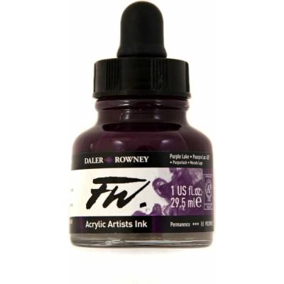Daler-Rowney FW artist akrylový tuš 29,5 ml purple lake