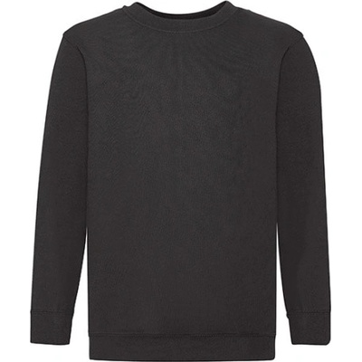 Fruit of the Loom Detská mikina 62-041-0 Black