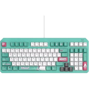 ASUS TUF Gaming K3 II Red US Hatsune Miku Edition (90MP0460-BKUA30)