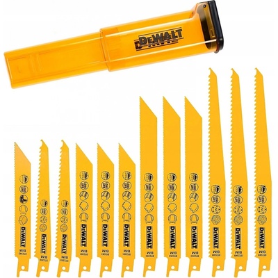 DeWALT Pílové plátky sada 12 ks DT2445
