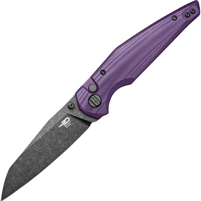 Bestech Snakebird 14C28N, G10, Button Lock - Purple BG58E