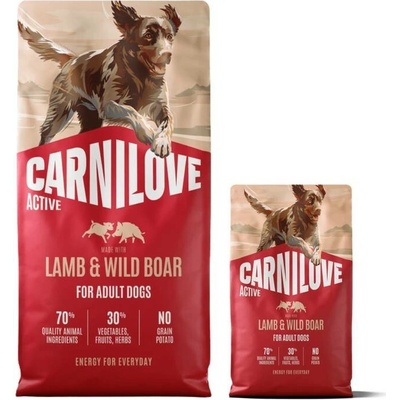 Carnilove Active Adult Lamb & Wild Boar All Breeds 12 kg